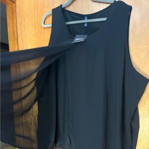 Elegant Black Sleeveless Top
